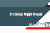 Arti Mimpi Digigit Monyet