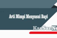 Arti Mimpi Menyusui Bayi