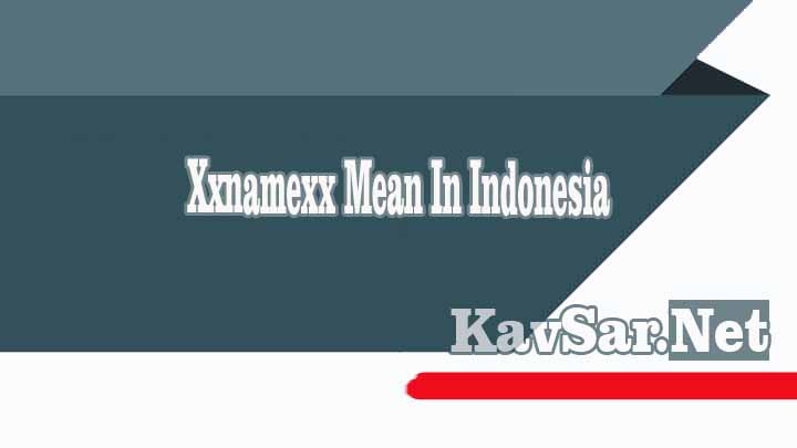 Xxnamexx Mean In Indonesia Download Video Bokeh Japanese Full 2021