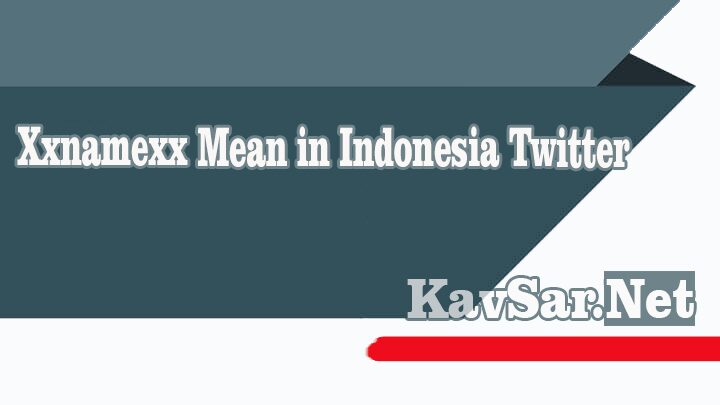 Xxnamexx Mean in Indonesia Twitter