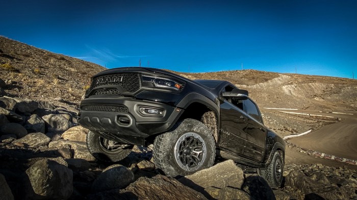 Trx ram offroading