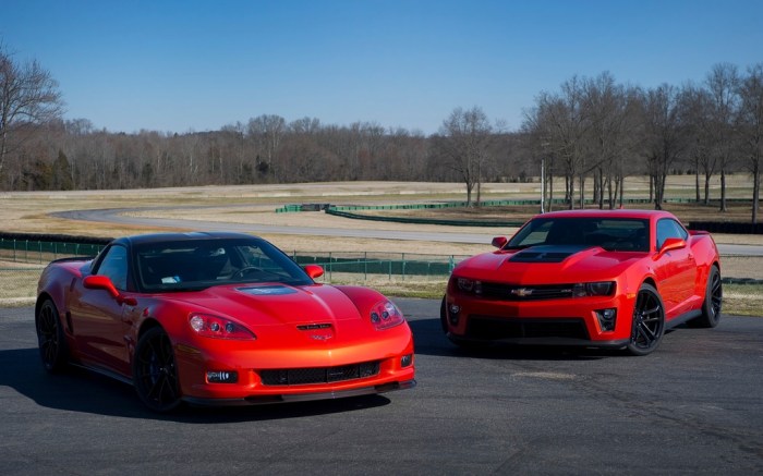 Camaro vs Corvette comparison