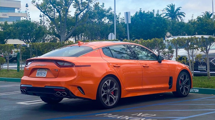 Kia Stinger GT performance test