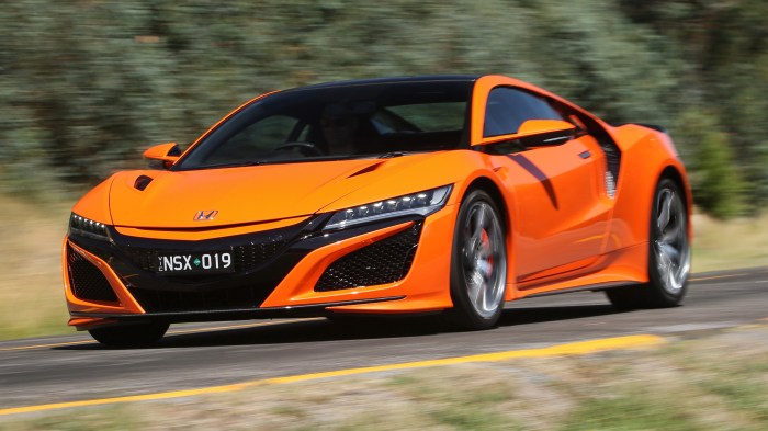 Honda NSX hybrid sports car