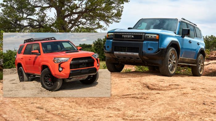 Land Cruiser vs off-road SUVs