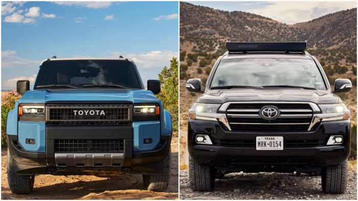 Land Cruiser vs off-road SUVs