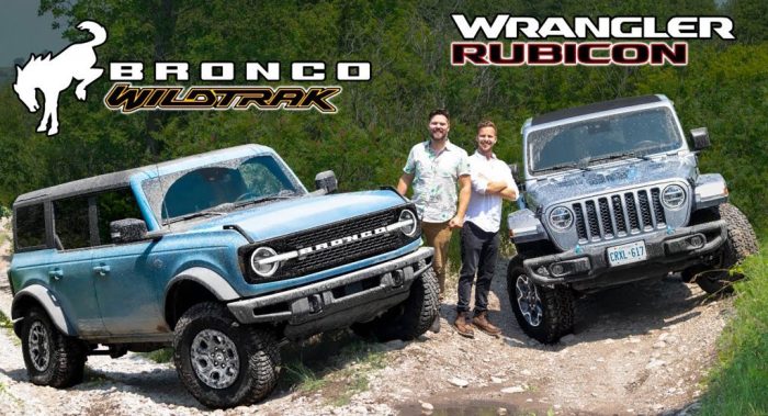 Bronco vs Jeep Wrangler comparison