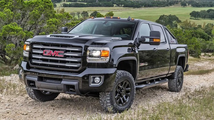 GMC off-road sports trucks