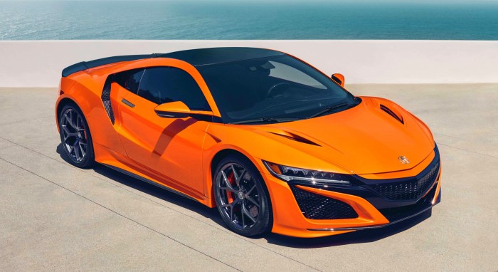 Honda NSX hybrid sports car