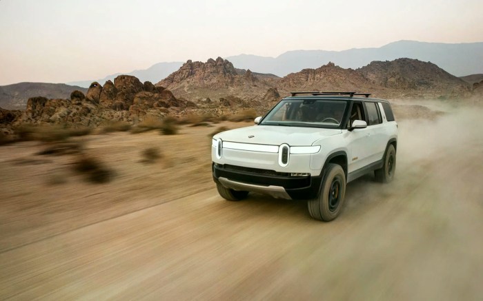 Rivian R1S sports SUV specs