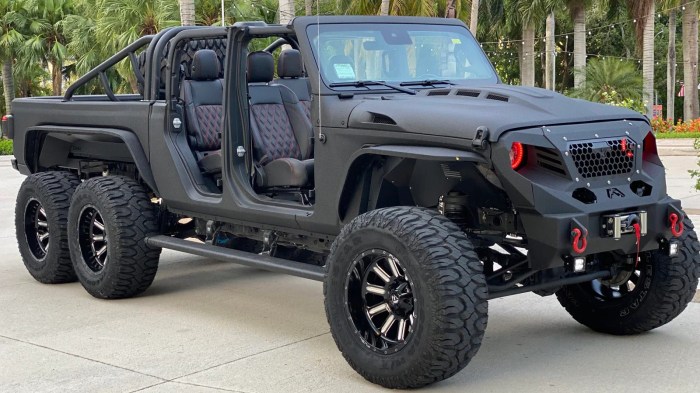 Jeep Gladiator off-road mods