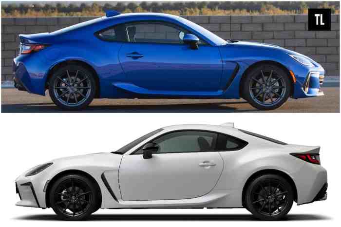 Subaru BRZ vs Toyota GR86 comparison