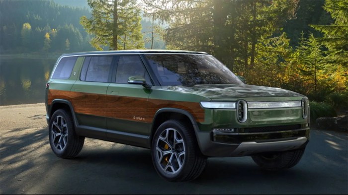 Rivian R1S sports SUV specs