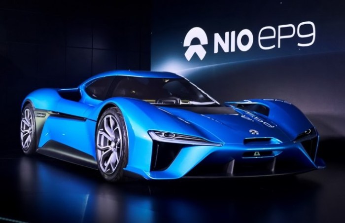 NIO EP9 hypercar specs