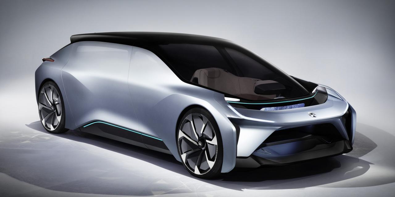 NIO sports cars with autonomous tech