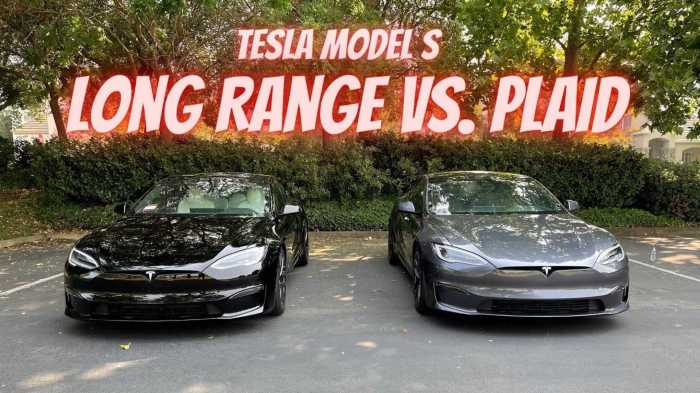 Tesla Model S Plaid vs competitors