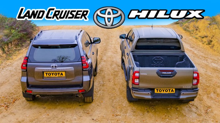 Land Cruiser vs off-road SUVs