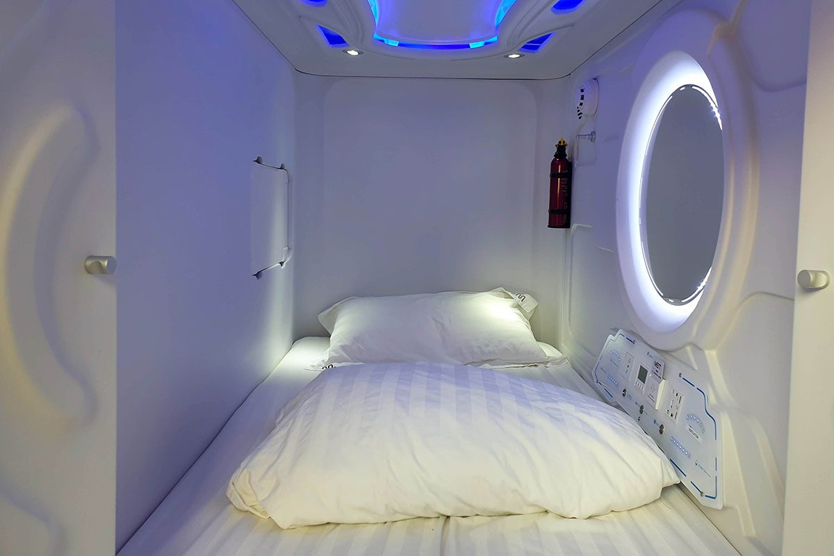 Capsule hotels in Singapore