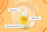 Review jujur serum vitamin C untuk mencerahkan kulit kusam