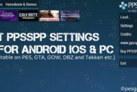 Membuat kontrol custom ppsspp untuk kenyamanan bermain