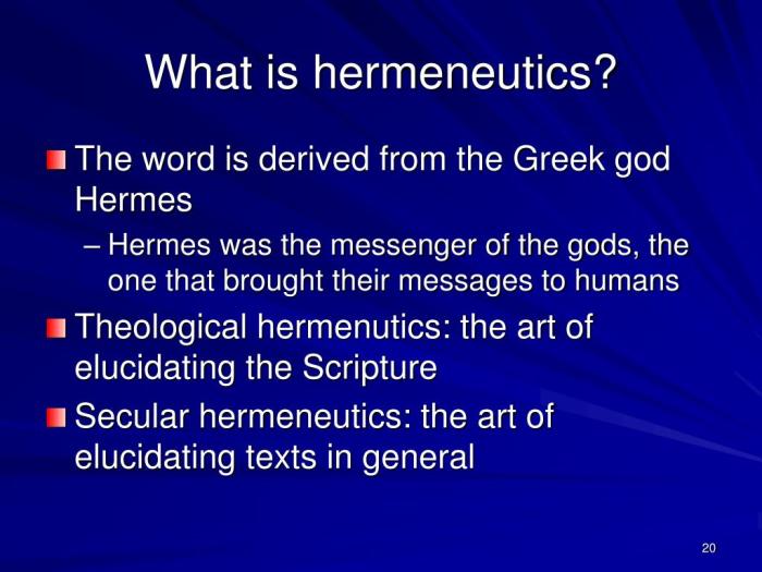 Hermeneutics